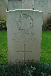 Canada Cemetery Tilloy Les Cambrai - Sauve, M